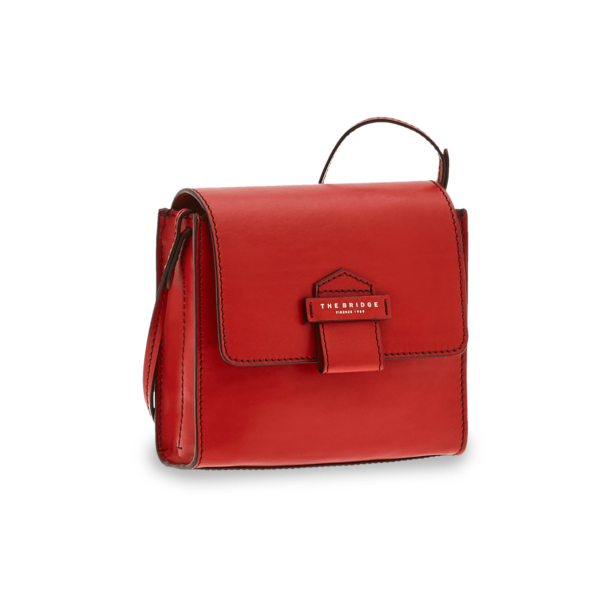 The Bridge, crossbody rosso ciliegia/oro 04302001.9I