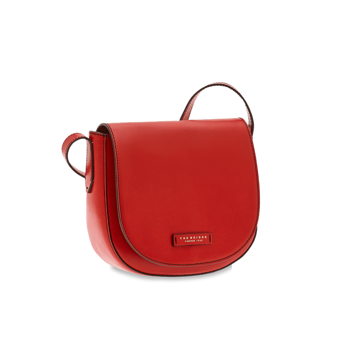 The Bridge, saddle bag rosso ciliegia/oro 04363001.9I