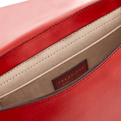 The Bridge, saddle bag rosso ciliegia/oro 04363001.9I