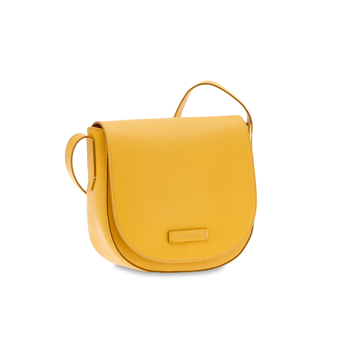 The Bridge, saddle bag limone/ oro 04363001.S2