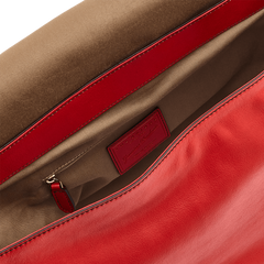 The Bridge,  satchel bag rosso ciliegia/oro 0439304N.9I