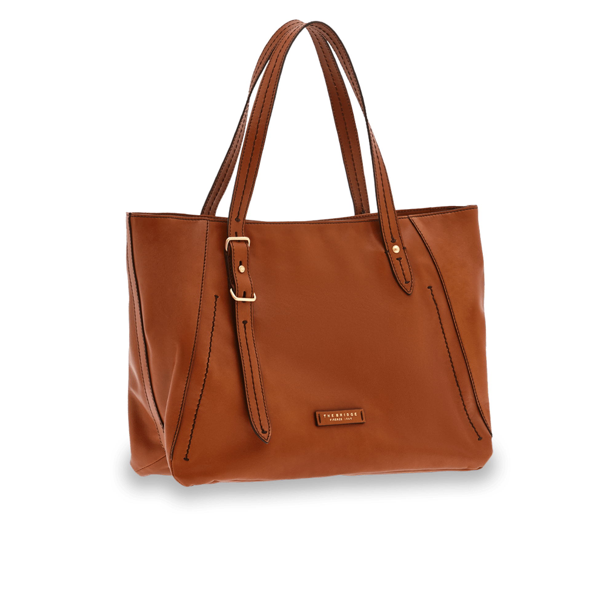 The Bridge, shopper cognac/oro 0439404N.15