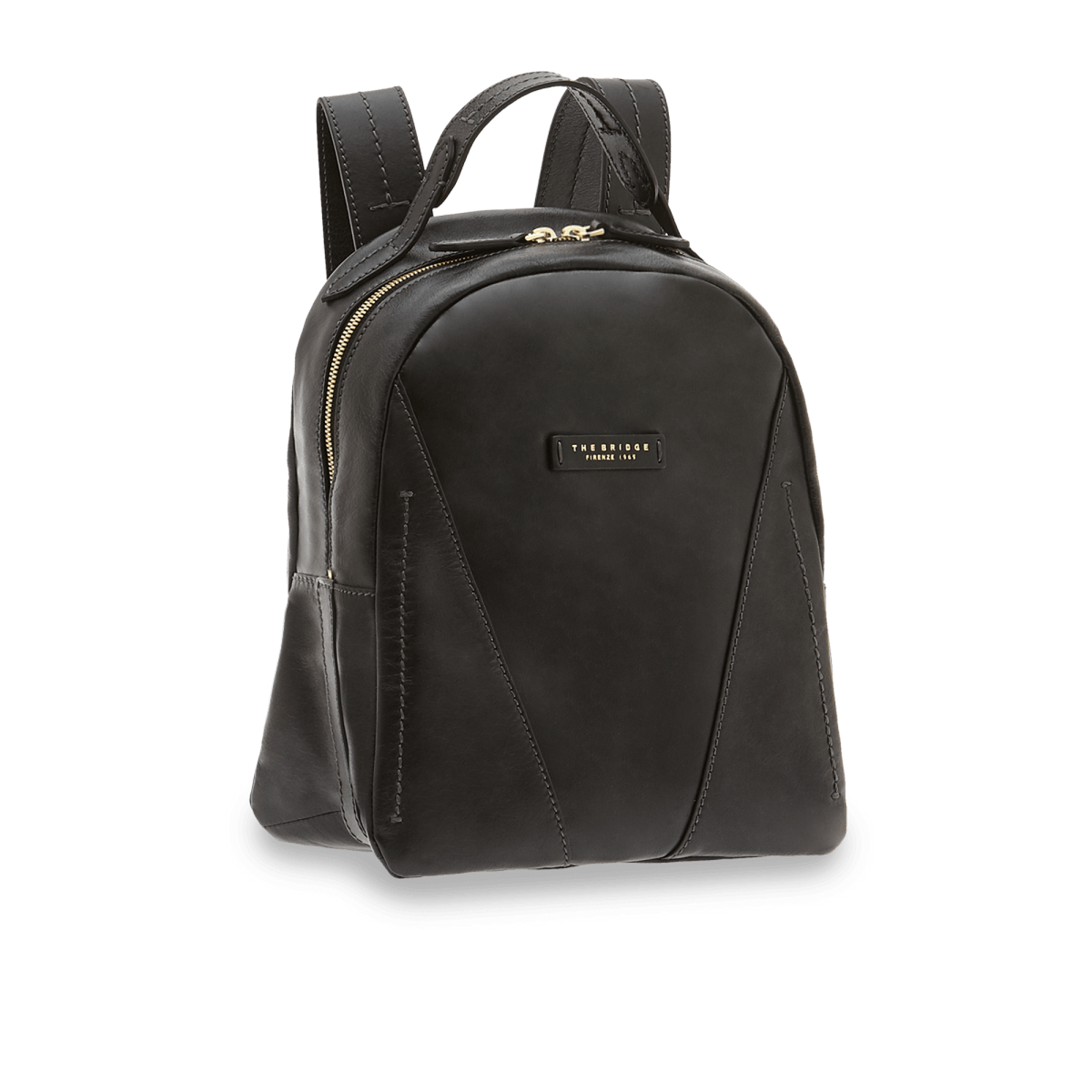 The Bridge, backpack nero/oro 0439504N.30