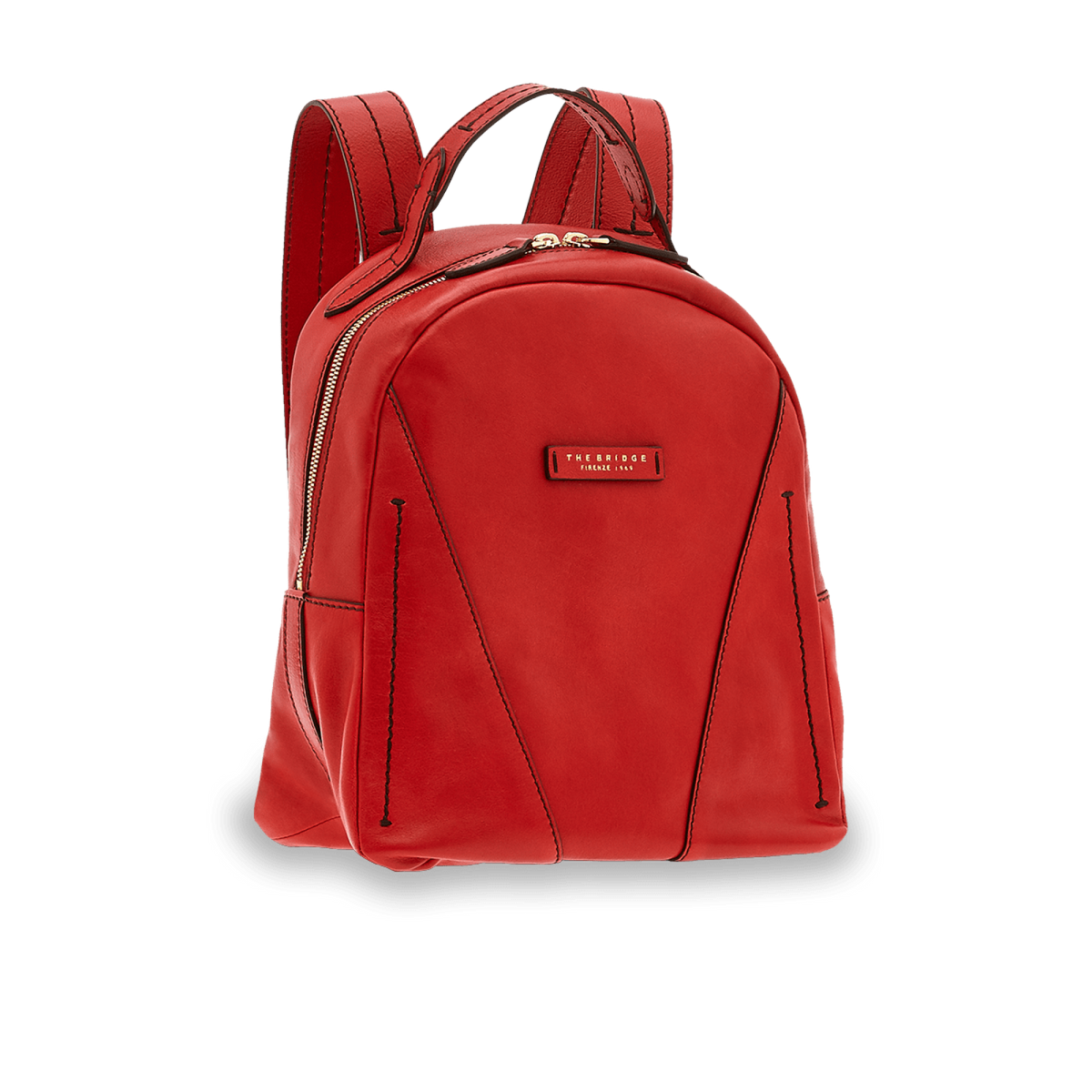 The Bridge, backpack rosso ciliegia/oro 0439504N.9I