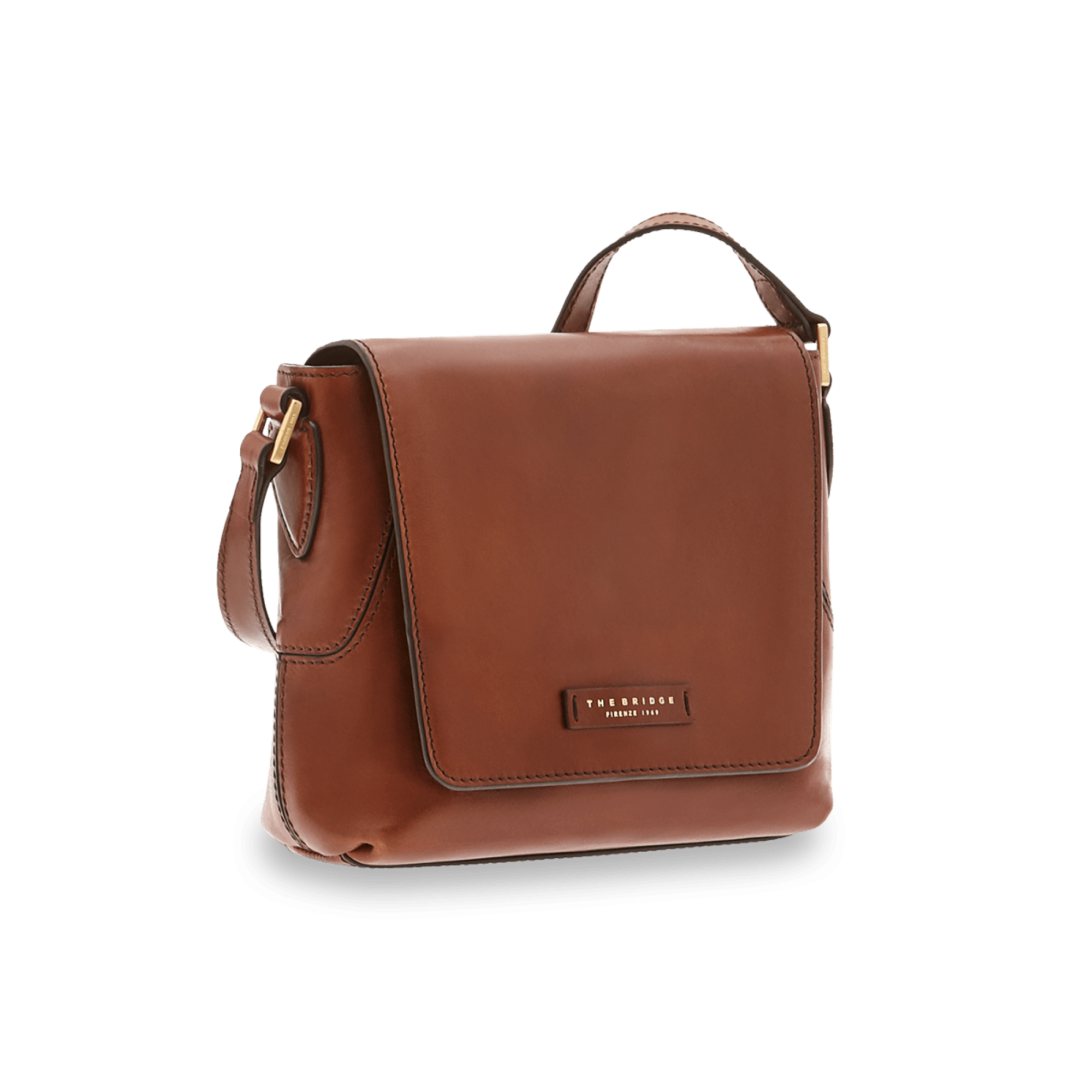 The Bridge Bucket Bag Marrone/oro 04478001.14