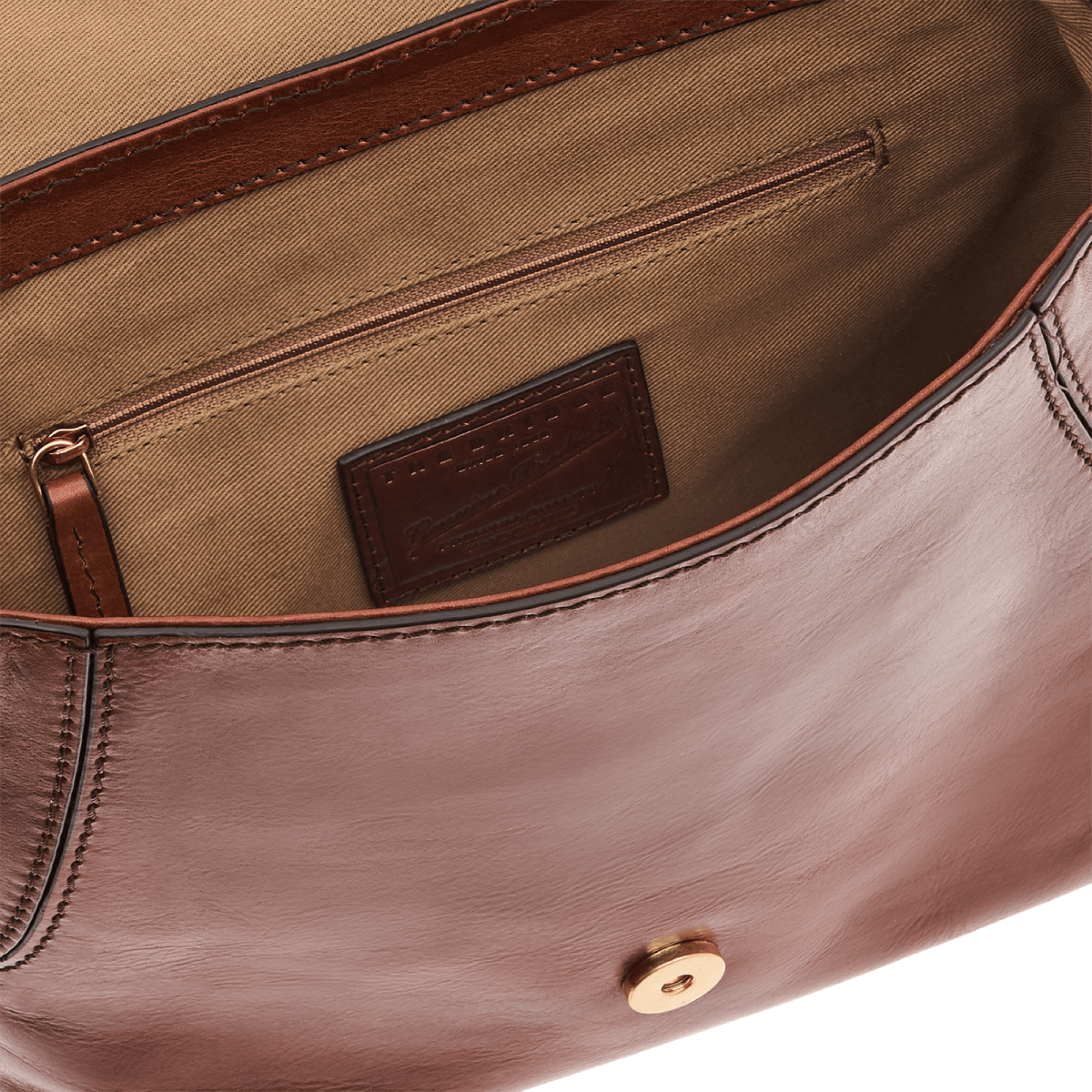 The Bridge Bucket Bag Marrone/oro 04478001.14