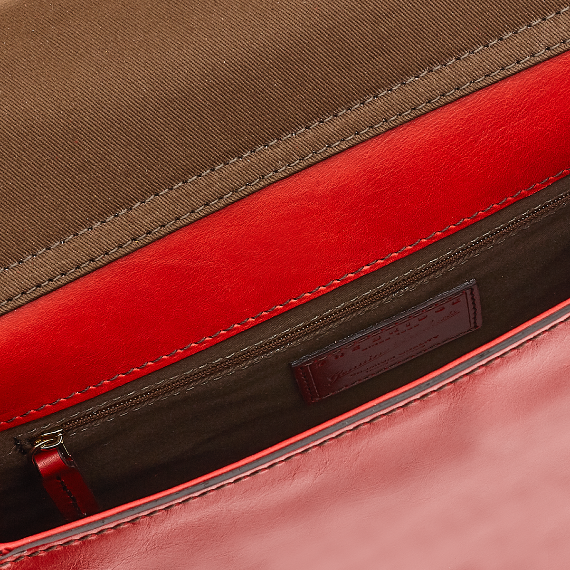 The Bridge Borsa Doppia Funzione Rosso Ciliegia/oro 0459394N.9I