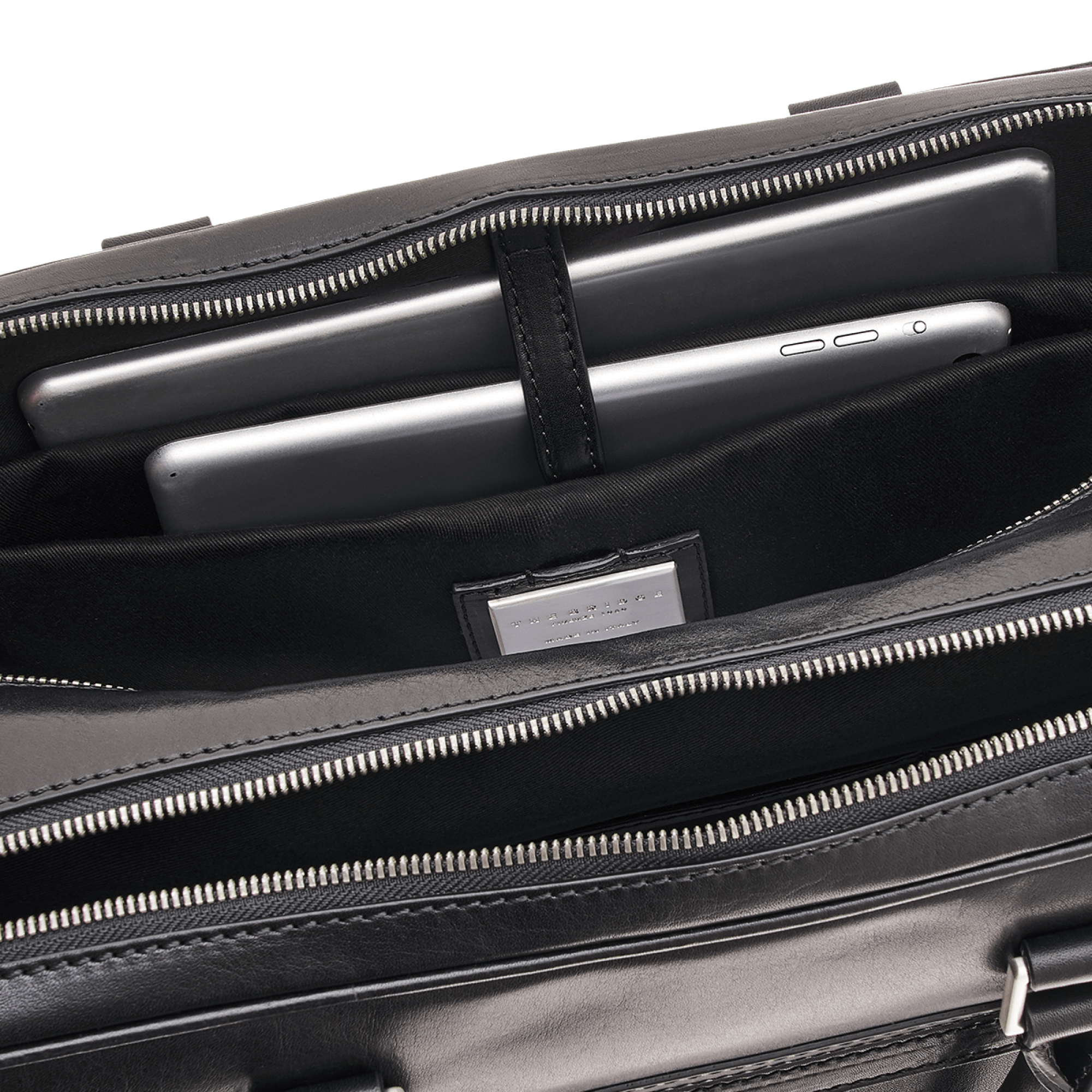 The Bridge Briefcase Nero/palladio/rutenio 06350001.20