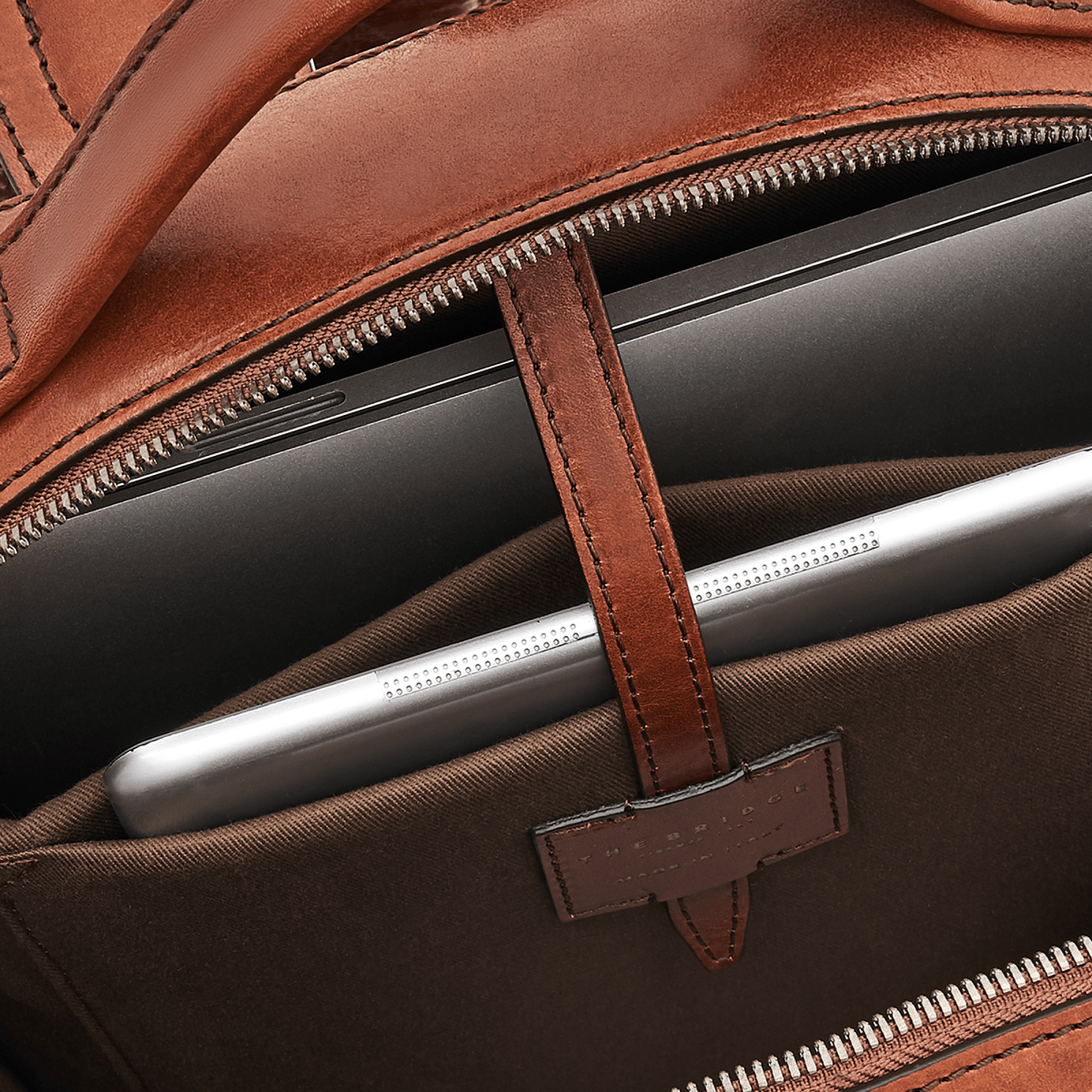 The Bridge Backpack Marrone/rutenio Scuro 06391001.1A