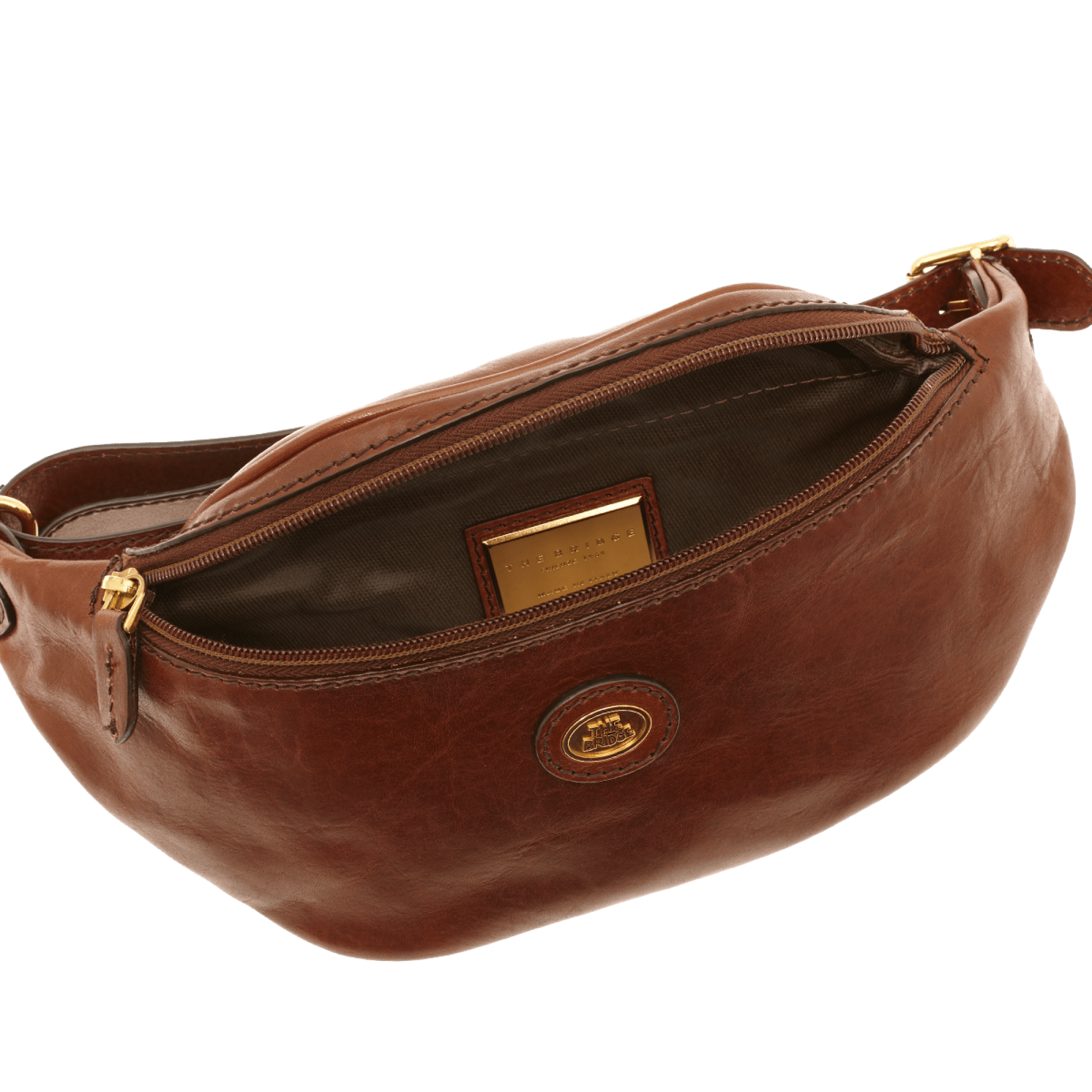 The Bridge Waist Pouch Marrone/oro 07350001.14