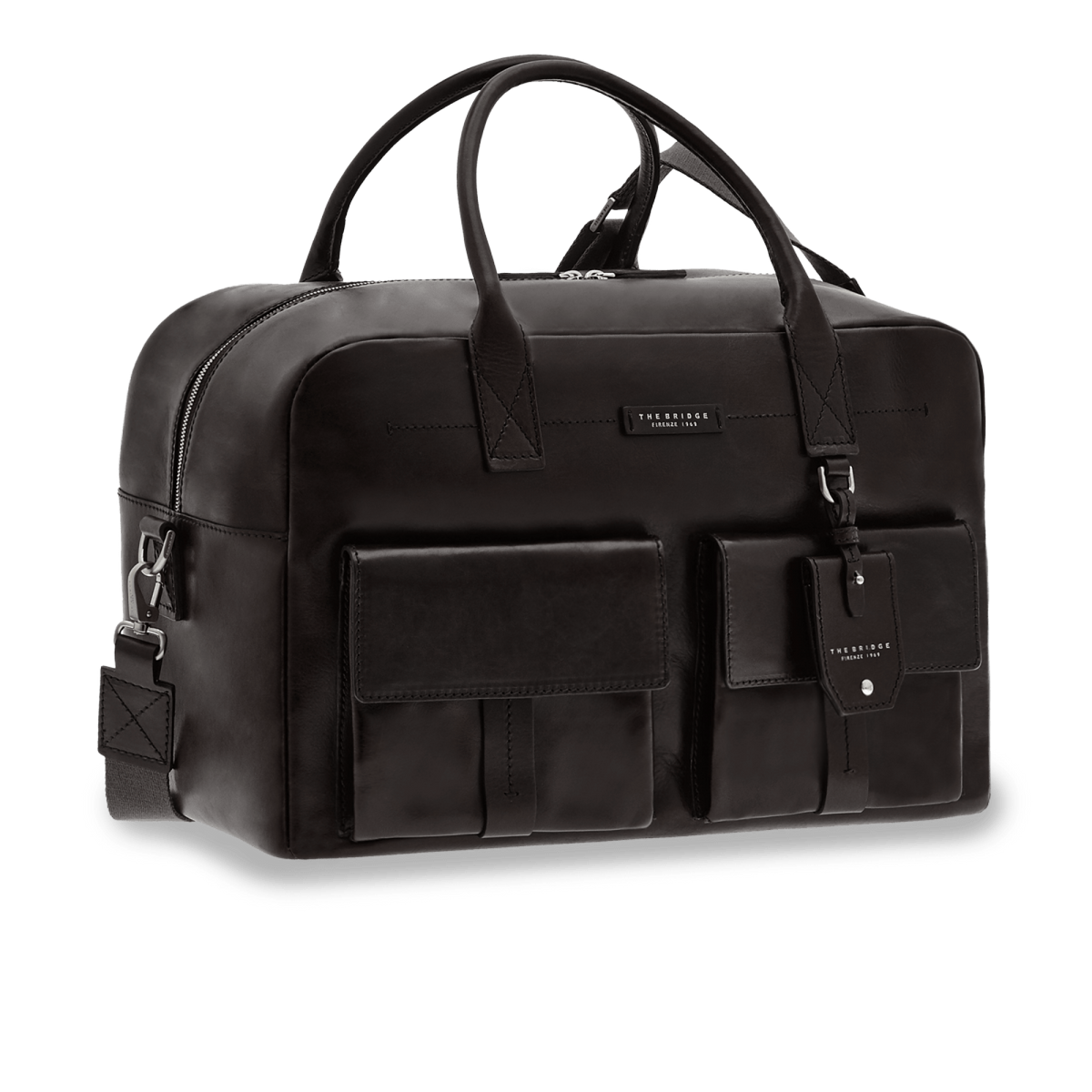 The Bridge, travel bag nero/rutenio 0741106O.7R