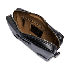 Pochette uomo in pelle con zip