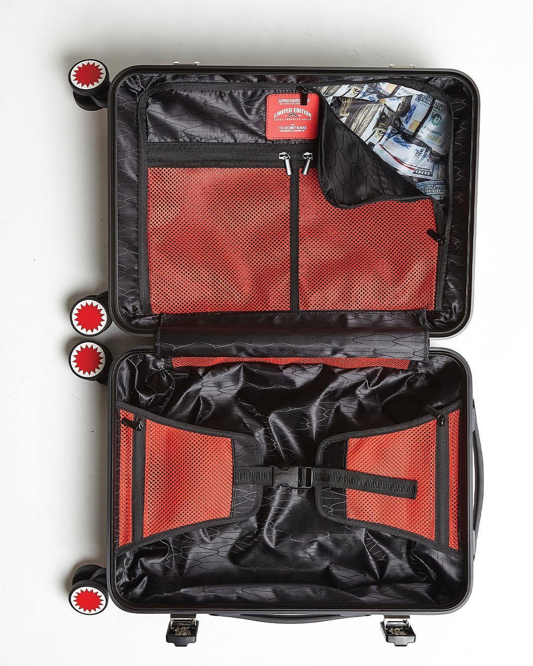 Sprayground Trolley bagaglio a mano Sharkitecture Black 9100CL64NSZ