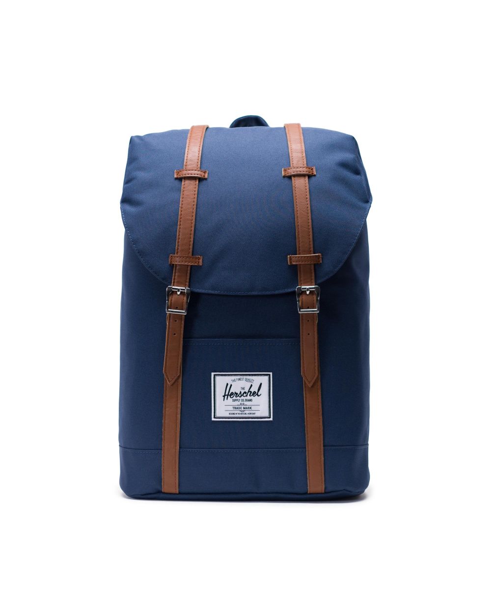 Herschel Zaino Rtreat backpack Pelle sintetica blu scuro marrone chiaro 10066-00007-OS 66419038700007