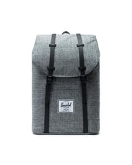 Herschel Zaino retreat backpack Raven Crosshatch Black 10066-01132-OS 66419039301132