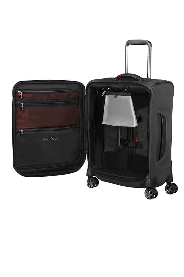 Samsonite Pro-Dlx 5 Spinner (4 Ruote) 55Cm Nero 106370-1041 CG709019