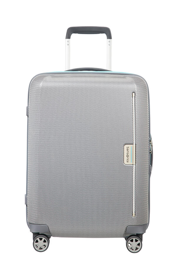 Samsonite Mixmesh Spinner (4 Ruote) 55Cm Grey/capri Blue 106745-7084 CH608001