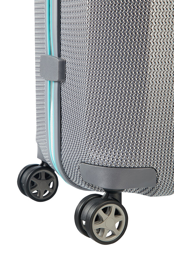 Samsonite Mixmesh Spinner (4 Ruote) 55Cm Grey/capri Blue 106745-7084 CH608001