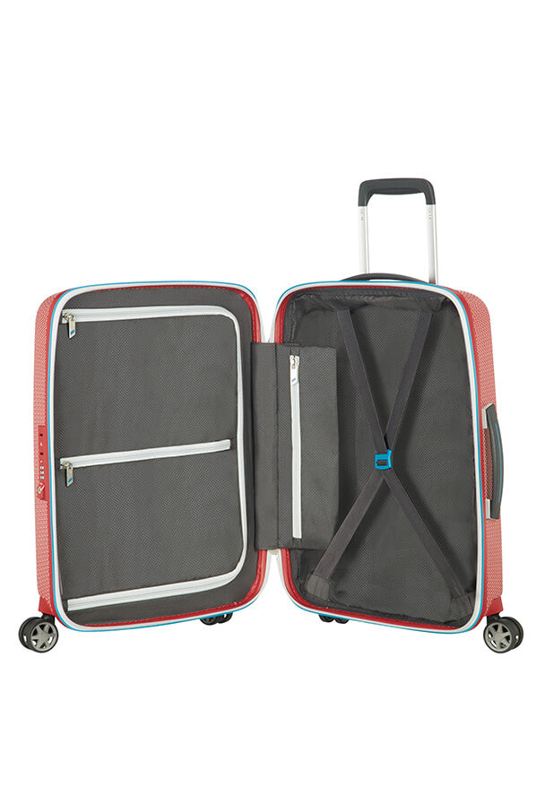 Samsonite Mixmesh Spinner (4 Ruote) 55Cm Red/pacific Blue 106745-7085 CH600001