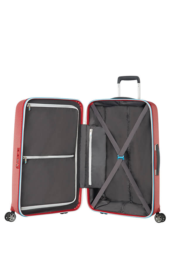 Samsonite Mixmesh Spinner (4 Ruote) 69Cm Red/pacific Blue 106746-7085 CH600002