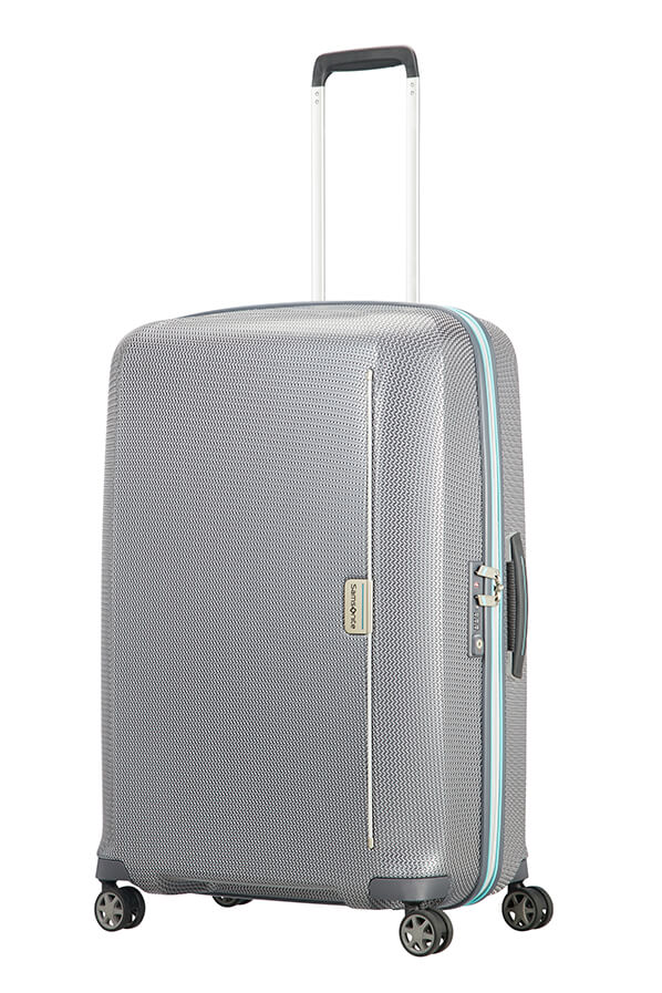 Samsonite Mixmesh Spinner (4 Ruote) 75Cm Grey/capri Blue 106747-7084 CH608003