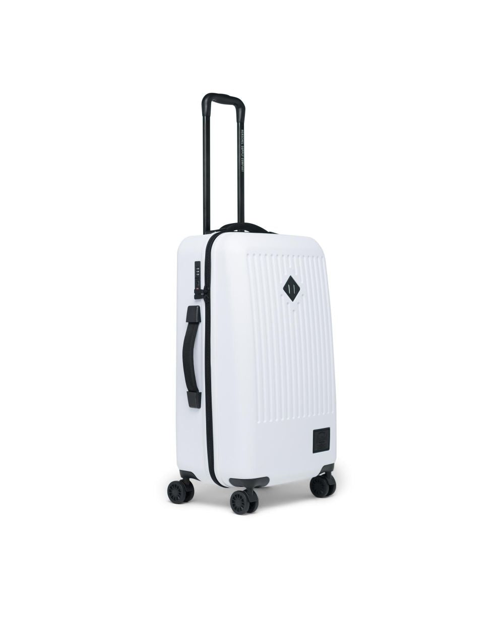 Herschel trade luggage medium white 10676-01588-OS 66419tr14601588 trolley medio colore bianco 