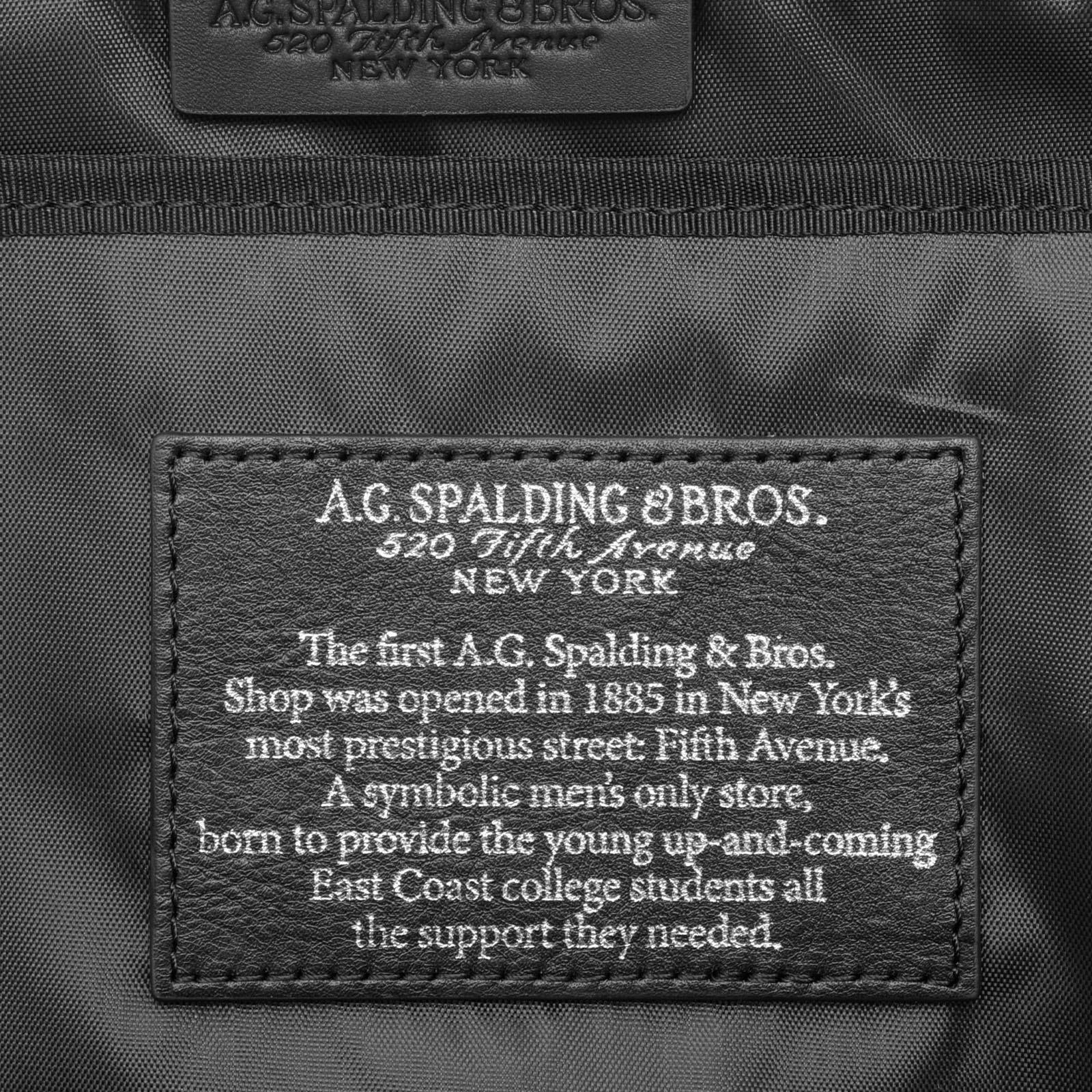 Spalding & Bros 309210U900 Zaino Round New Metropolitan Nero