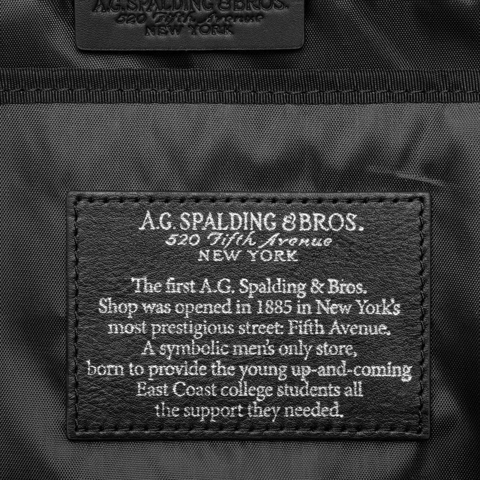 Spalding & Bros 309215U900 Zaino Square New Metropolitan Nero