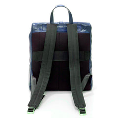 Spalding & Bros 309241U617 Roll Top Zaino Soft-Tech Bluette