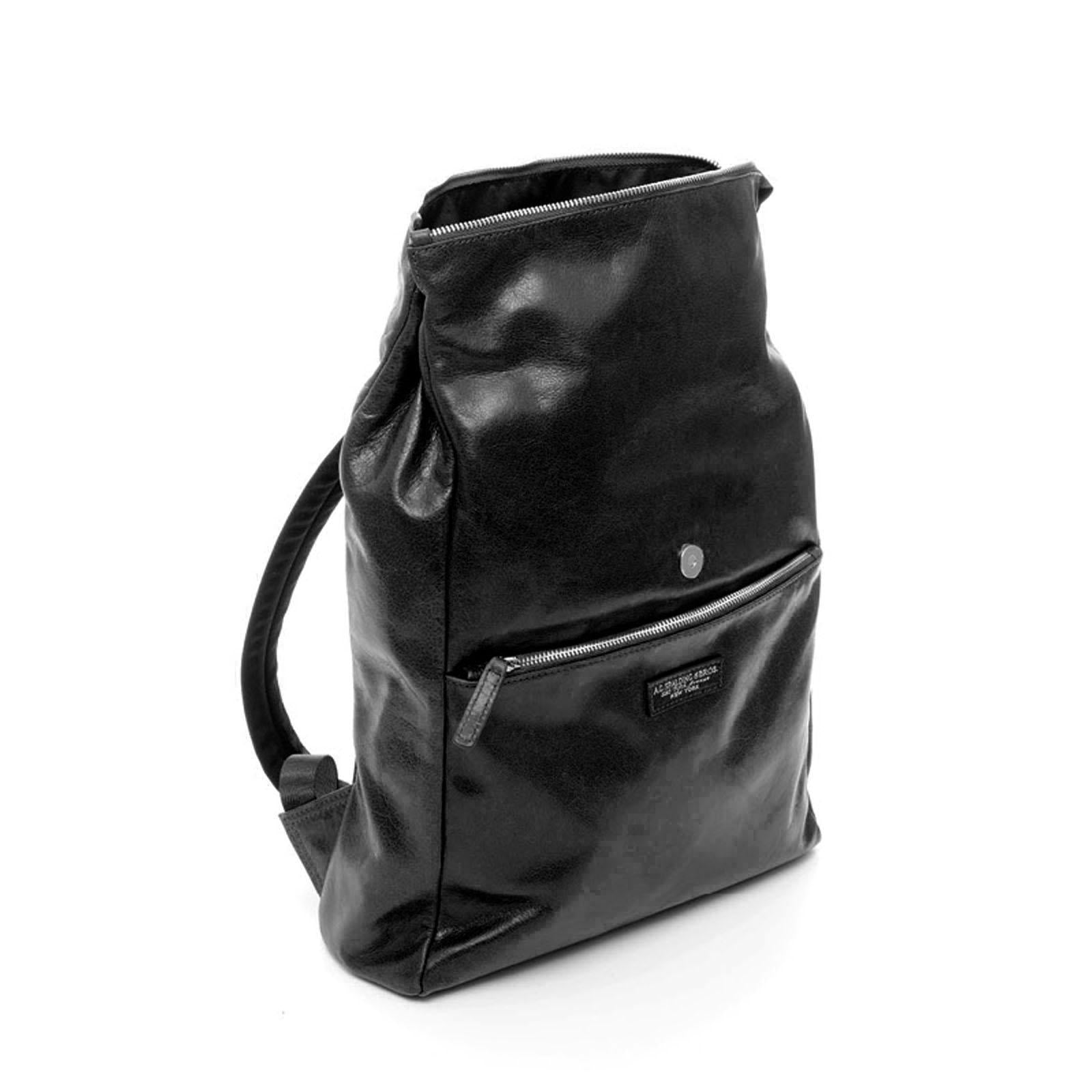 Spalding & Bros 309241U900 Roll Top Zaino Soft-Tech Nero