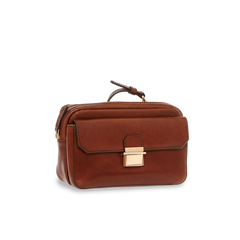 The Bridge 05342201.14 - Borsa Tracolla Marrone/Oro