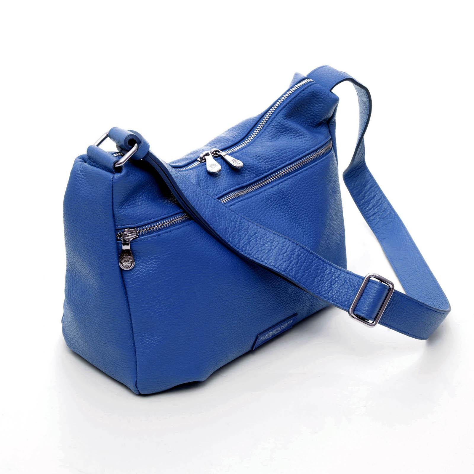 Spalding & Bros 309236U617 Borsa Hobo Tourist Bluette