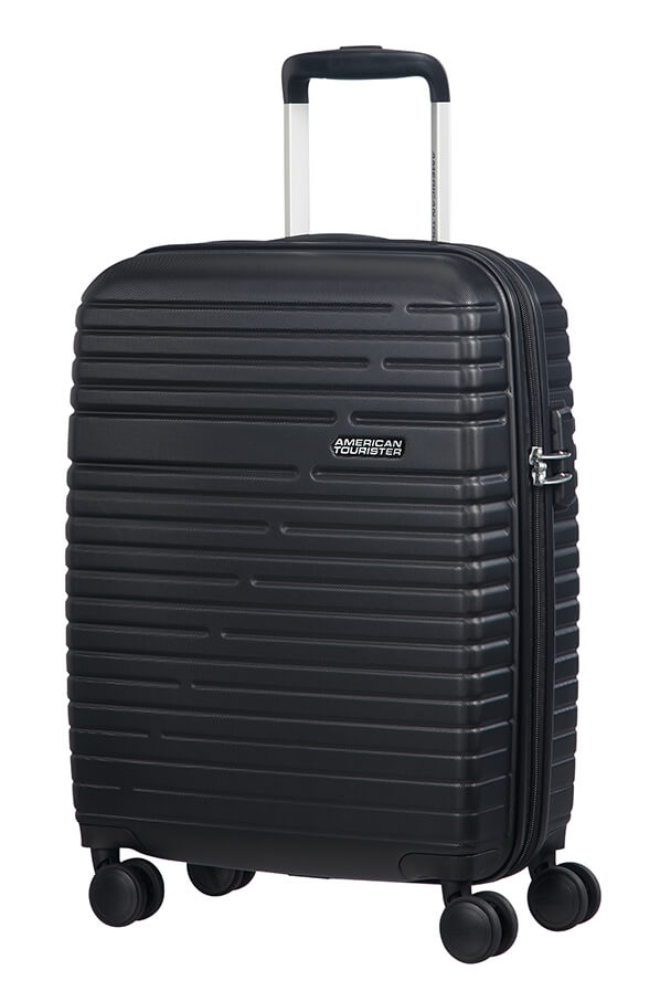 American Tourister aero racer Trolley (4 Ruote) 55 cm Jet Black 116988-1465 61G09001