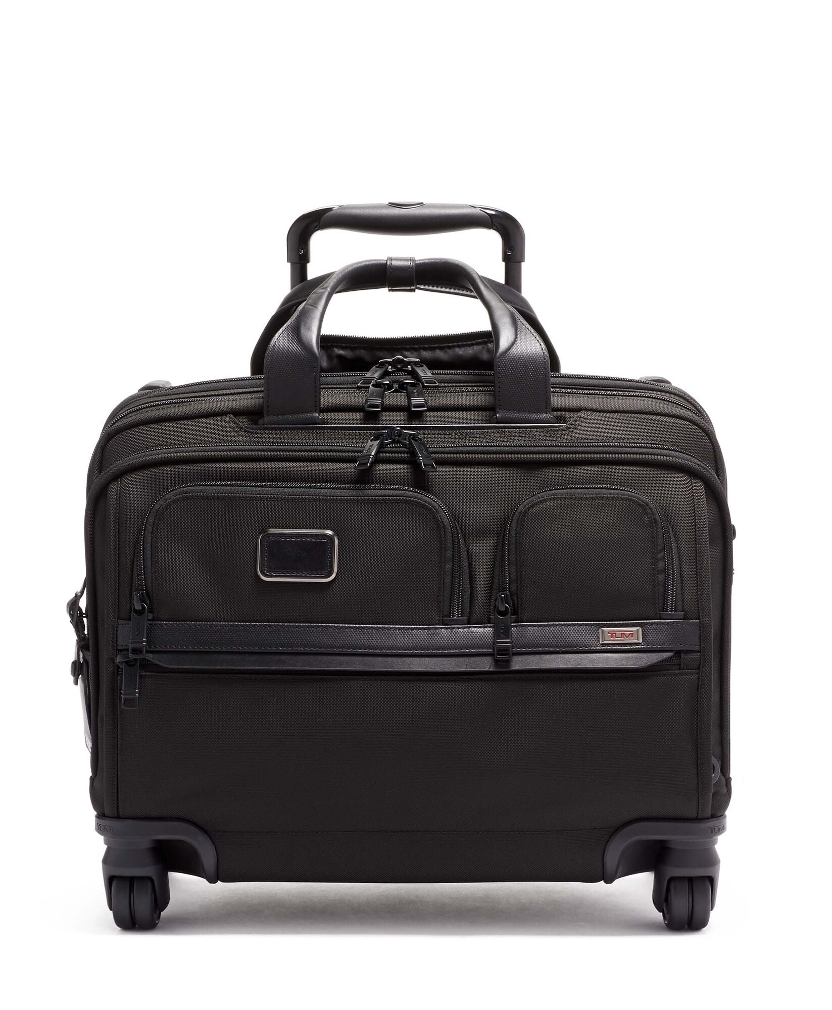 Tumi Borsa portacomputer espandibile Deluxe a 4 ruote ALPHA 3 Black 117158-1041 02603627D3