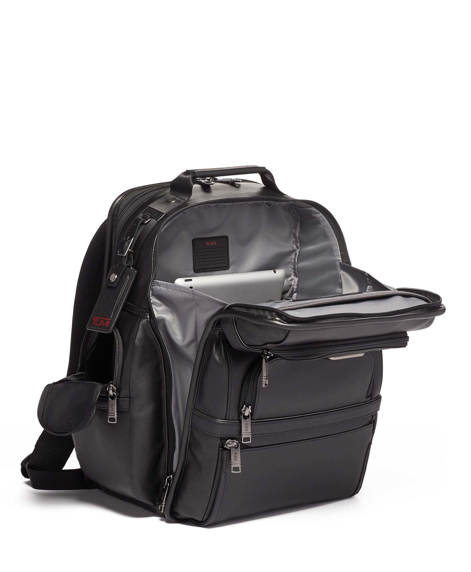 Tumi Zaino In Pelle Tumi T-Pass® Business Class Brief Pack®Bagaglio A Mano Internazionale Espansibile 117318-1041 09603578DL3