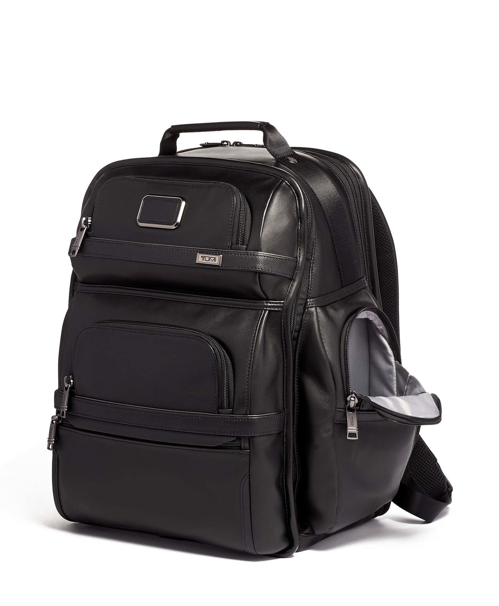 Tumi Zaino In Pelle Tumi T-Pass® Business Class Brief Pack®Bagaglio A Mano Internazionale Espansibile 117318-1041 09603578DL3