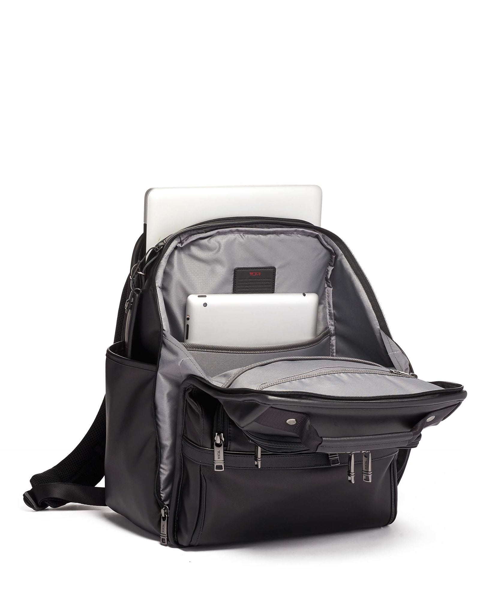 Tumi Zaino Portacomputer Brief Pack® In Pellebagaglio A Mano Internazionale Espansibile 117323-1041 09603173DL3