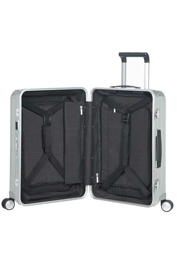 Trolley bagaglio a mano Samsonite Lite-Box Alu Aluminium 55x40x23 122705-1004