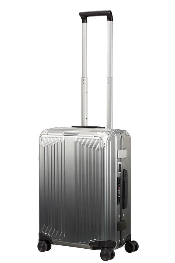 Samsonite Lite-Box Alu Trolley (4 Ruote) 55Cm Gradient Alu 122705-8446 CS018001 cabina bagaglio a mano