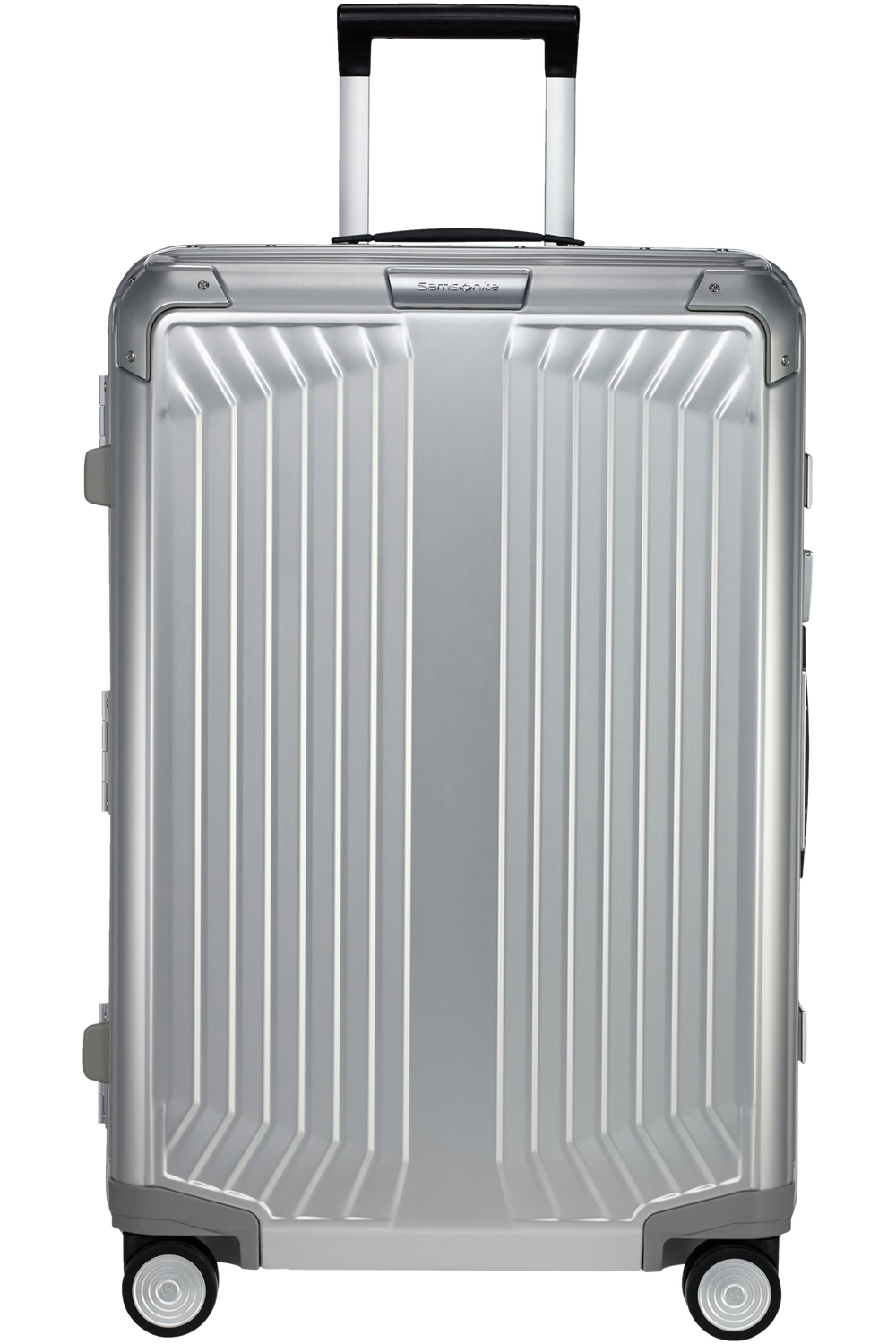 Samsonite 122706-1004 Lite-Box Alu Trolley (4 Ruote) 69Cm Aluminium