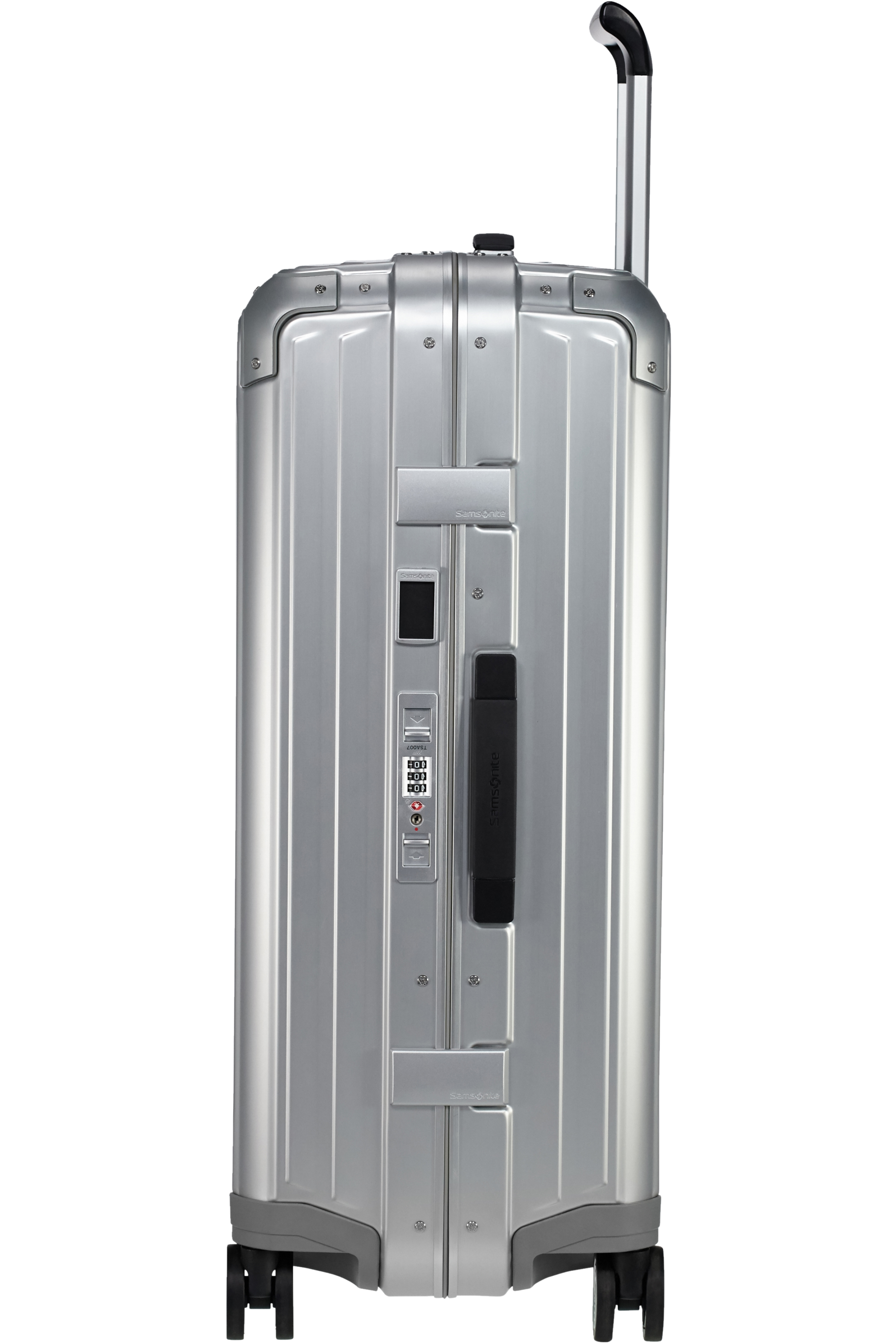 Samsonite 122706-1004 Lite-Box Alu Trolley (4 Ruote) 69Cm Aluminium