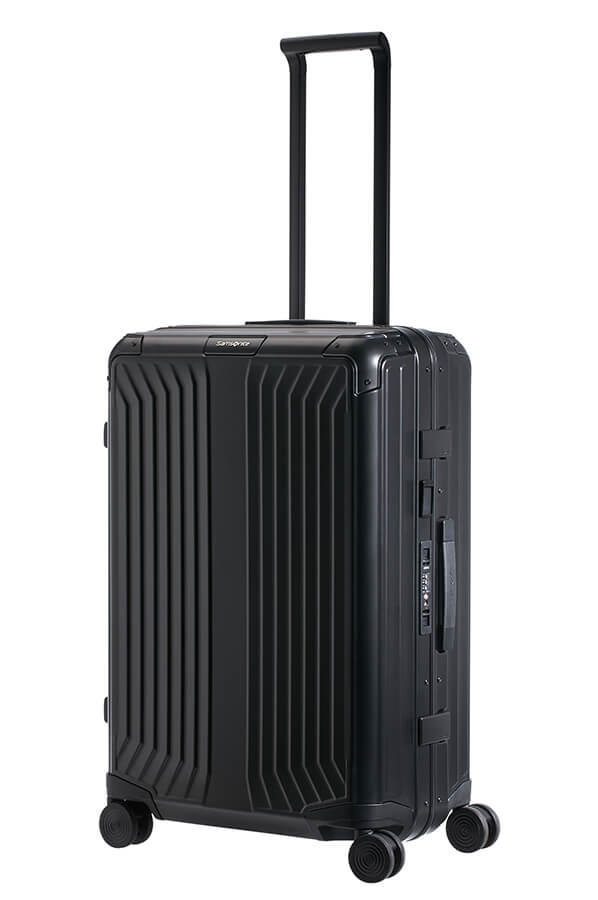 Samsonite Lite-Box Alu Trolley (4 Ruote) 69Cm Nero 122706-1041 CS009002