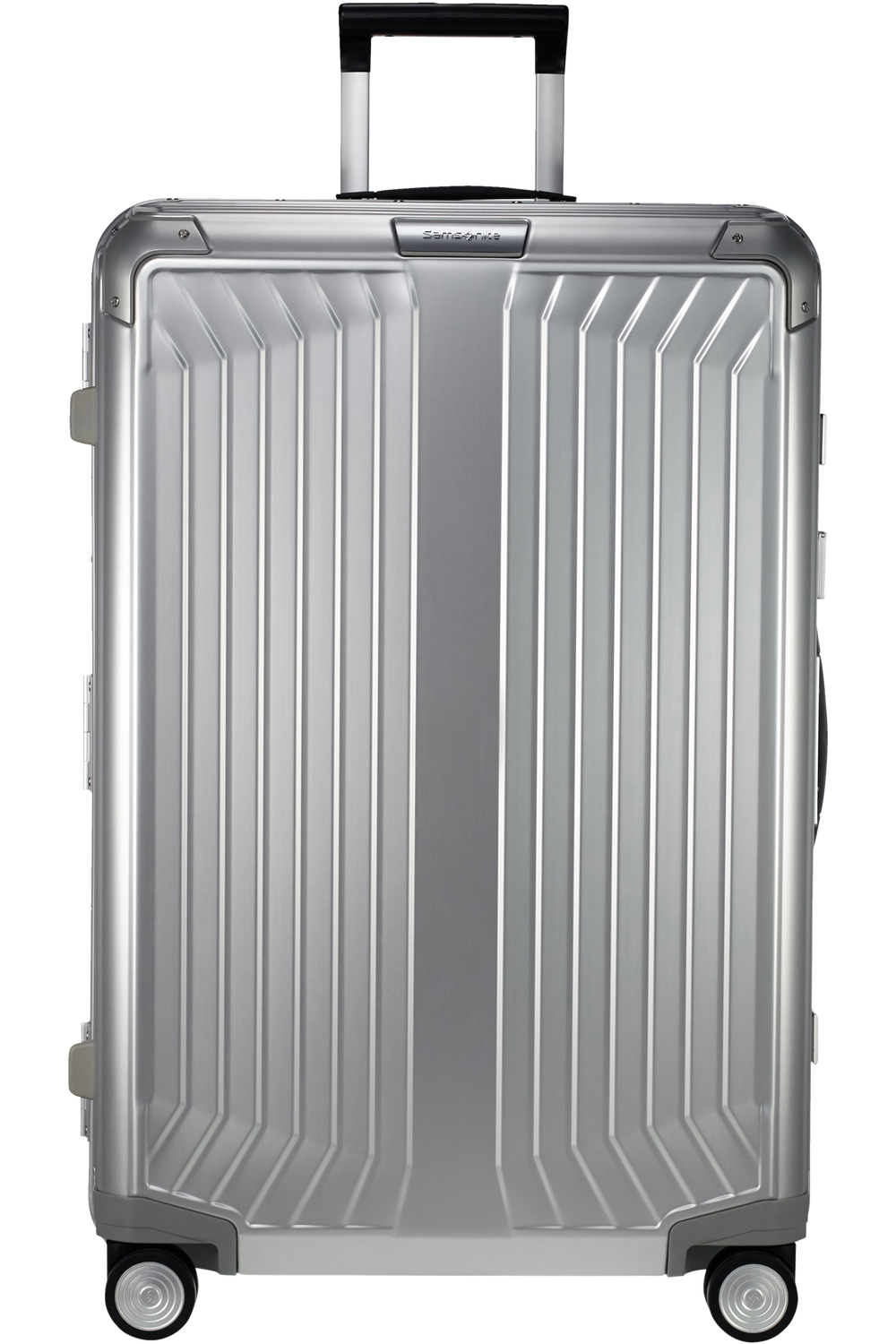Samsonite 122707-1004 Lite-Box Alu Trolley (4 Ruote) 76Cm Aluminium