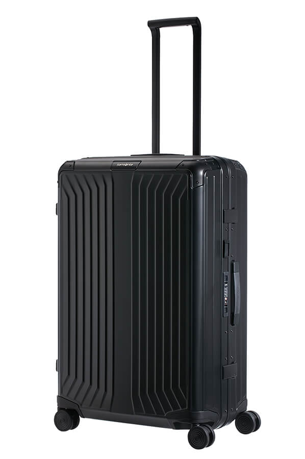 Samsonite Lite-Box Alu Trolley (4 Ruote) 76Cm Nero 122707-1041 CS009003