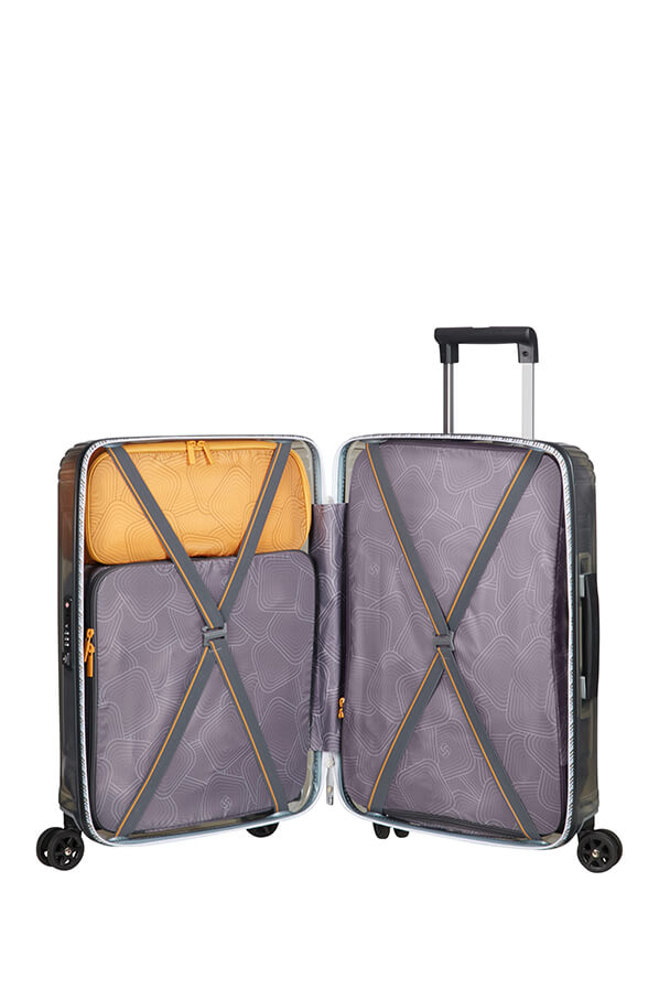 Samsonite Neopulse Lifestyle Trolley (4 Ruote) 55Cm Transparent Grey 122785-7969 CF518006