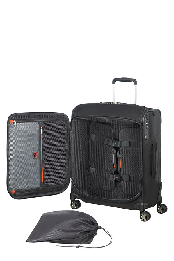 Samsonite X'blade 4.0 Trolley Toppocket (4 Ruote) 56Cm Nero 122803-1041 CS109007