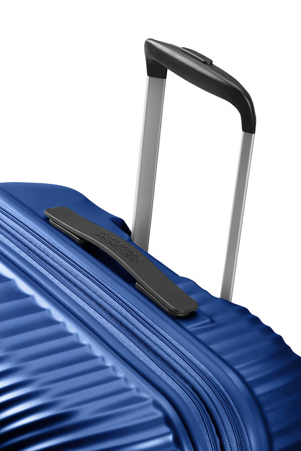 American Tourister Jetglam Trolley (4 Ruote) 67Cm Metallic Blue 122817-1541 71G61002