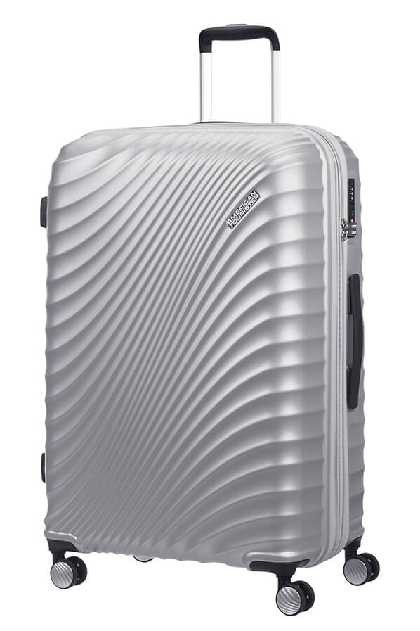 American Tourister jetglam Trolley (4 Ruote) 77Cm Metallic Silver grande 122818-1546 71G25003