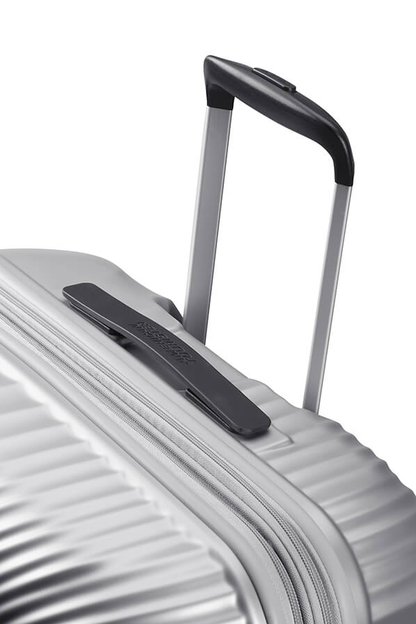 American Tourister jetglam Trolley (4 Ruote) 77Cm Metallic Silver grande 122818-1546 71G25003