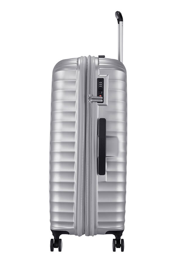 American Tourister jetglam Trolley (4 Ruote) 77Cm Metallic Silver grande 122818-1546 71G25003